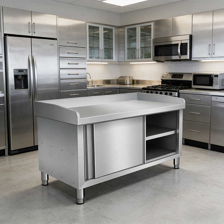 상업용 주방 스테인리스 스틸 워크탑 슬라이딩 도어 콘솔 - Commercial Kitchen Worktops 리뷰 및 가격
